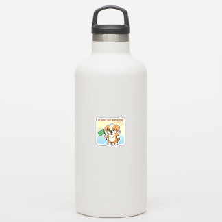 Be Your Own Green Flag Sticker – Cute Self Love シール