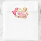 Be your own hero ラウンドシール (バッグ)