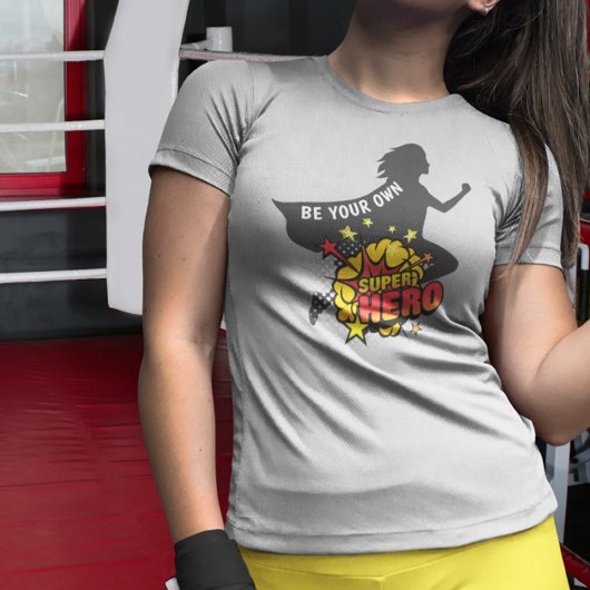 Be Your Own Super Hero SLIM FIT Tee Tシャツ