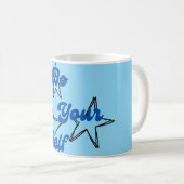 Be Your Self Inspirational コーヒーマグカップ (正面右)