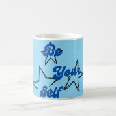 Be Your Self Inspirational コーヒーマグカップ (中央)