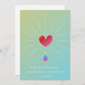 Be Your True Self – Empowering Greeting Card シーズンカード (正面/裏面)