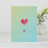 Be Your True Self – Empowering Greeting Card シーズンカード (スタンド正面)