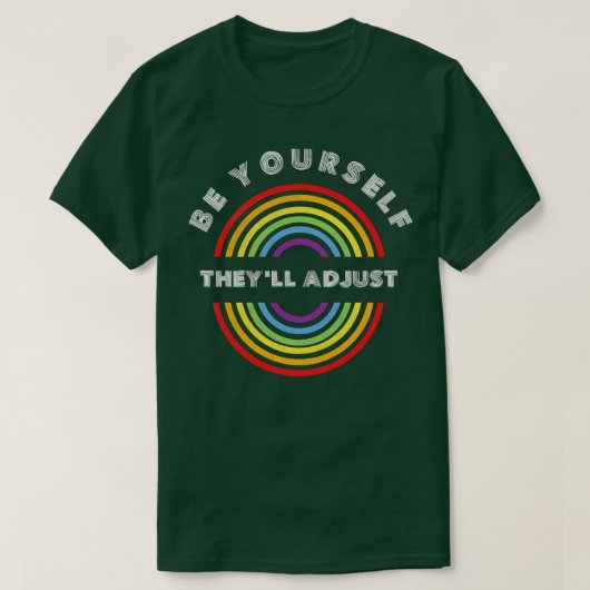 Be YoursプライドLGBT LGBT T LGBT Sup Tシャツ (デザイン正面)