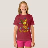 Be YourselfおもしろいTシャツ Tシャツ (正面フル)