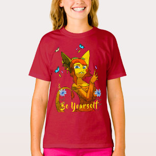 Be YourselfおもしろいTシャツ Tシャツ
