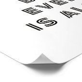 Be Yourself やる気を起こさせる引用文ポスター ポスター (角)