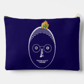 Be Yourself フェイス, 白インク アクセサリーポーチ (裏面)