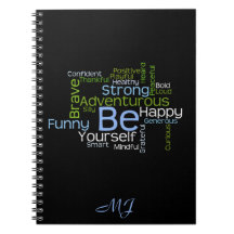 BE YOURSELF 感動的 Word Cloud