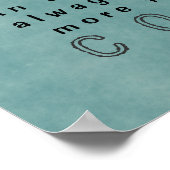 BE YOURSELF - 12x12ポスター（キャンバスオプション） ポスター (角)