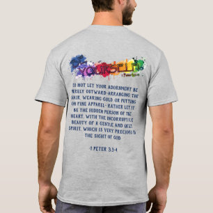 Be Yourself Art T-Shirt(バック) Tシャツ