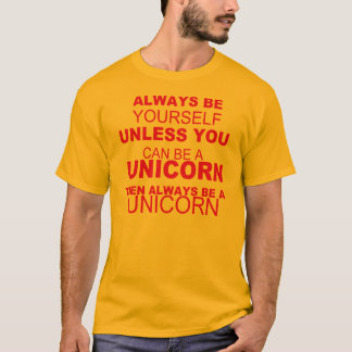 Be Yourself ,be a Unicorn - T-Shirt -Girls Tシャツ