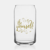 Be Yourself Can Glass ガラス缶 (正面)