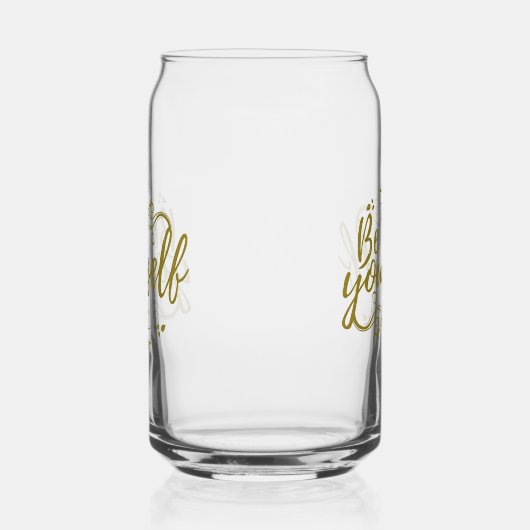 Be Yourself Can Glass ガラス缶 (右)