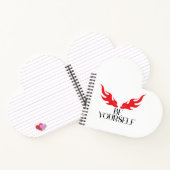 Be Yourself - Empowering Minimalist引用文デザイン ノートブック (内部)