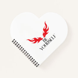 Be Yourself - Empowering Minimalist引用文デザインf ノートブック