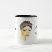 Be yourself ever without fear of being happy マグカップ (中央)