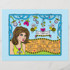 Be Yourself_Flat紙シート11"x8.5"