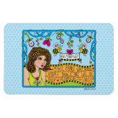 Be Yourself_Flexible Magnet 6"x4" マグネット (横)