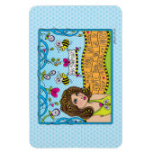 Be Yourself_Flexible Magnet 6"x4" マグネット (縦)