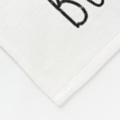 Be Yourself - Funny Alien Motivational S  フリースブランケット (角)