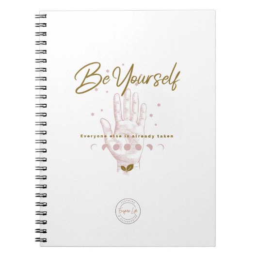 Be Yourself Hand Photobook ノートブック (正面)