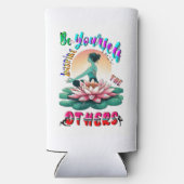 Be Yourself Inspire The Others スリム缶クーラー (裏面)