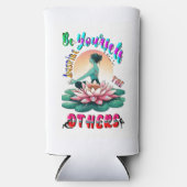 Be Yourself Inspire The Others スリム缶クーラー (正面)