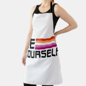 Be Yourself | Lesbian Pride  エプロン (インサイチュ)