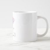 Be Yourself No Matter What They Say - jumbo mug ジャンボコーヒーマグカップ (右)