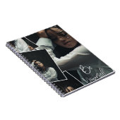 Be Yourself Photo Collage Spiral Notebook  ノートブック (右側)