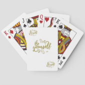 Be Yourself Poker Cards トランプ (裏面)