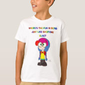 Be yourself shirt tシャツ (正面)
