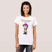 Be yourself shirt tシャツ (正面フル)