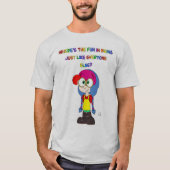 Be yourself shirt tシャツ (正面)