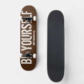BE YOURSELF SKATEBOARDS / JMT スケートボード (正面)