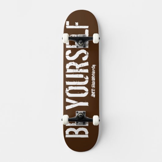 BE YOURSELF SKATEBOARDS / JMT スケートボード (正面)