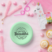 Be Yourself Something Beautiful Quote-52912 ペーパーボウル (パーティー)