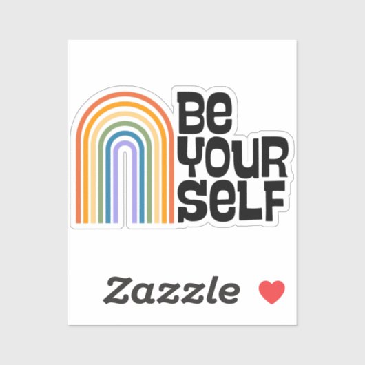 Be Yourself Sticker シール (シート)