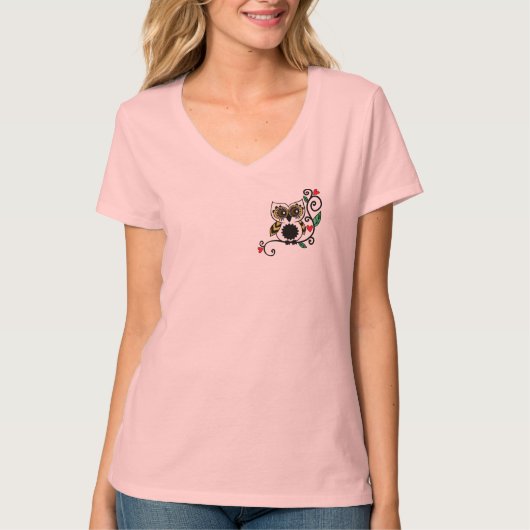 Be Yourself V neck Tシャツ (正面)