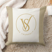 Be Yourself VS Monogram Logo クッション (ブランケット)