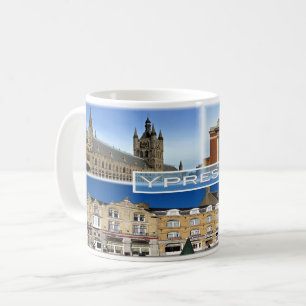 BE Ypres -ラケンハール、フランダースフィールド博物館- コーヒーマグカップ