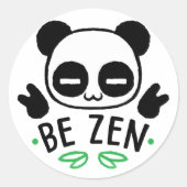 Be Zen ラウンドシール (正面)
