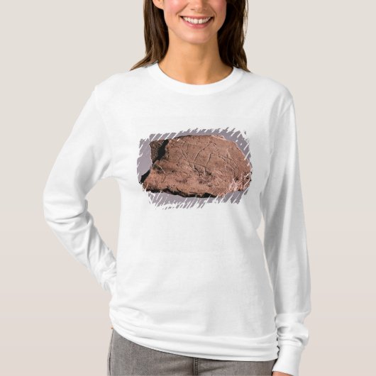 beaによって攻撃されている人を描写する小石 tシャツ (正面)
