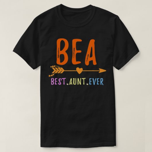BEA最高の叔母エバおもしろい Tシャツ (デザイン正面)