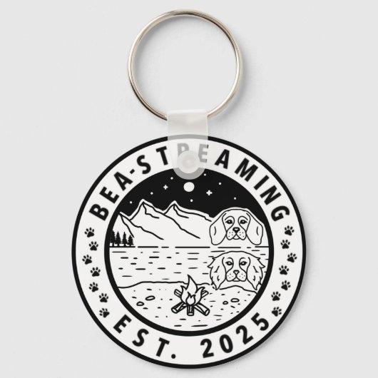 Bea-Streaming Keychain キーホルダー (正面)