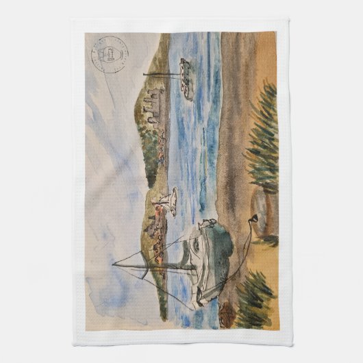 Beach キッチンタオル (縦)