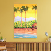 Beach キャンバスプリント (インサイチュ (リビング))