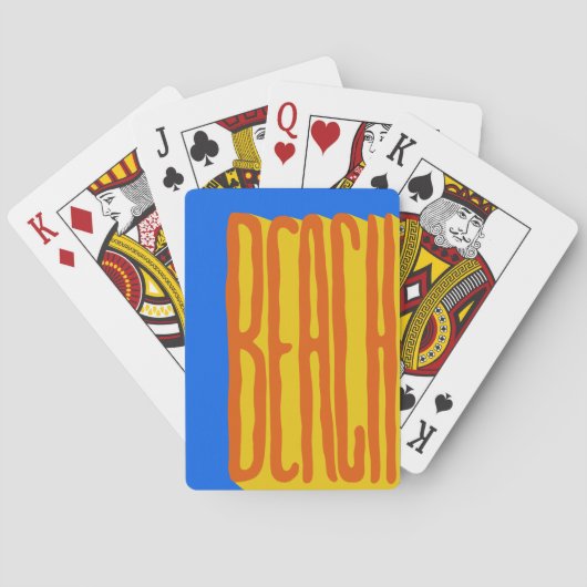 Beach トランプ (裏面)