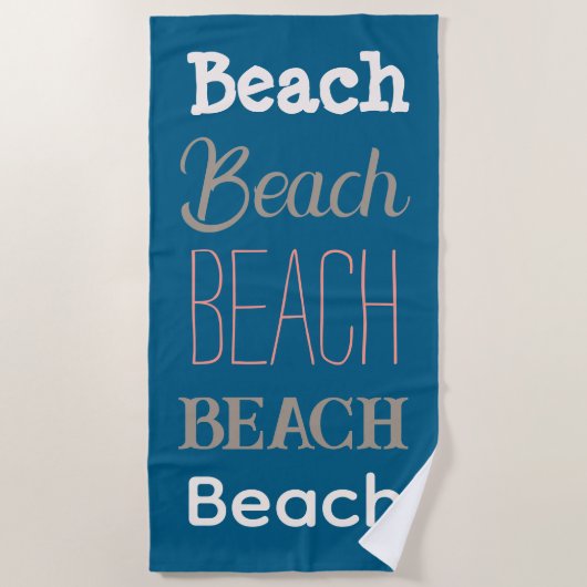 Beach  ビーチタオル (正面)
